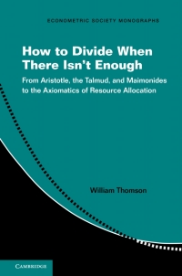 Imagen de portada: How to Divide When There Isn't Enough 9781107194625