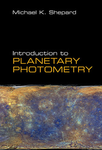 Imagen de portada: Introduction to Planetary Photometry 9781107131743