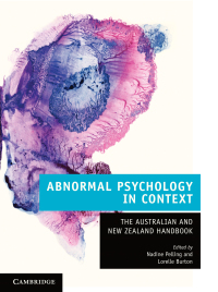 Cover image: Abnormal Psychology in Context 9781107499775