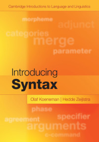 Omslagafbeelding: Introducing Syntax 9781107096745