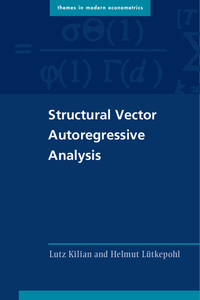 Imagen de portada: Structural Vector Autoregressive Analysis 9781107196575