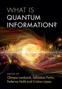 Cover image: What is Quantum Information? 9781107142114