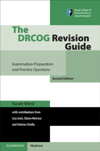 Cover image: The DRCOG Revision Guide 2nd edition 9781316638620