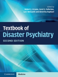 Titelbild: Textbook of Disaster Psychiatry 2nd edition 9781107138490