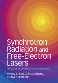 Omslagafbeelding: Synchrotron Radiation and Free-Electron Lasers 9781107162617