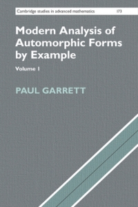 Cover image: Modern Analysis of Automorphic Forms By Example: Volume 1 9781107154001