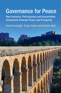 Cover image: Governance for Peace 9781108415934