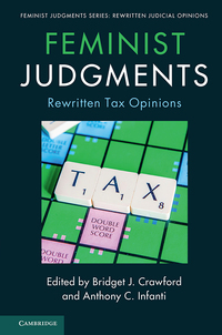 Cover image: Feminist Judgments: Rewritten Tax Opinions 9781316510209