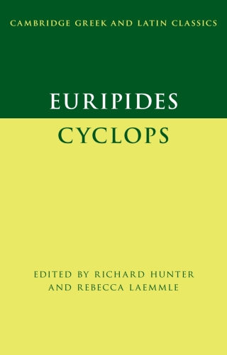 Cover image: Euripides: Cyclops 1st edition 9781316510513