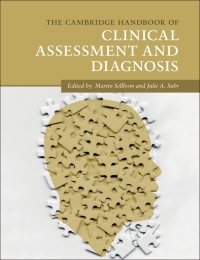 Imagen de portada: The Cambridge Handbook of Clinical Assessment and Diagnosis 1st edition 9781108415910