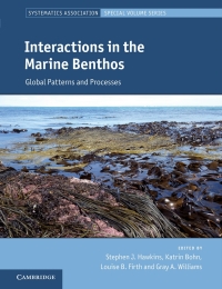 Imagen de portada: Interactions in the Marine Benthos 9781108416085