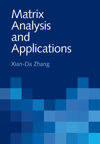 Imagen de portada: Matrix Analysis and Applications 9781108417419