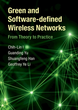 Titelbild: Green and Software-defined Wireless Networks 9781108417327