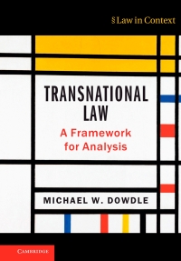 Cover image: Transnational Law 9781108417853