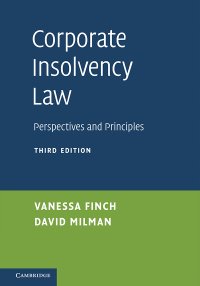 Cover image: Corporate Insolvency Law 3rd edition 9781107039919