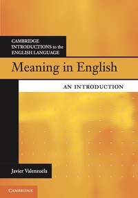 Omslagafbeelding: Meaning in English 9781107096370