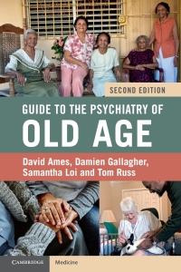 Omslagafbeelding: Guide to the Psychiatry of Old Age 2nd edition 9781108407151