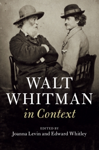 Cover image: Walt Whitman in Context 9781108418959