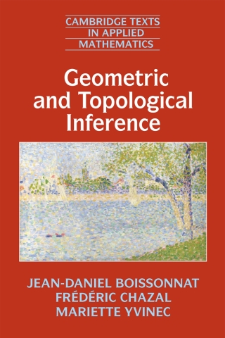 Cover image: Geometric and Topological Inference 9781108419390