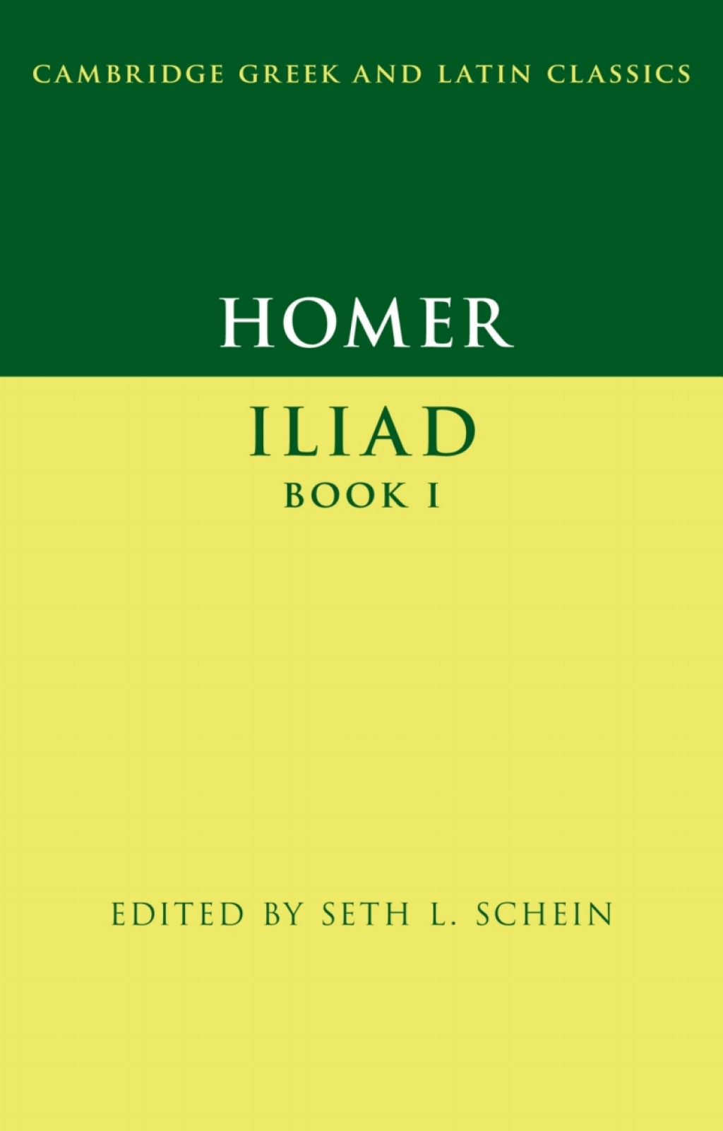 Homer: Iliad Book I