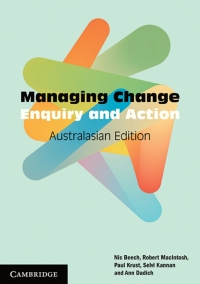 Immagine di copertina: Managing Change 9781316639252