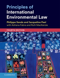 Cover image: Principles of International Environmental Law 4th edition 9781108420952
