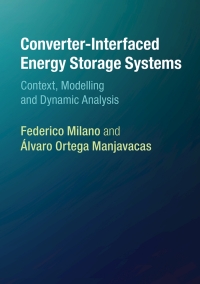 Cover image: Converter-Interfaced Energy Storage Systems 9781108421065