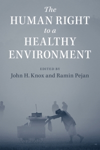 Titelbild: The Human Right to a Healthy Environment 9781108421195