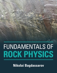 Cover image: Fundamentals of Rock Physics 9781108422109