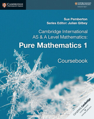 Imagen de portada: Cambridge International AS & A Level Mathematics: Pure Mathematics 1 Coursebook Digital Edition 9781108407144