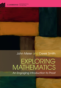 Cover image: Exploring Mathematics 9781107128989