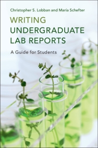 Imagen de portada: Writing Undergraduate Lab Reports 9781107117402