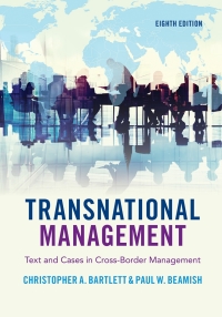 صورة الغلاف: Transnational Management 8th edition 9781108422437