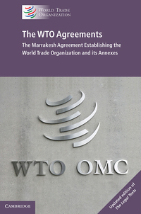 Cover image: The WTO Agreements 2nd edition 9781108423823