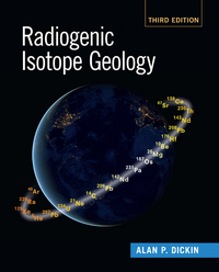 Cover image: Radiogenic Isotope Geology 3rd edition 9781107099449