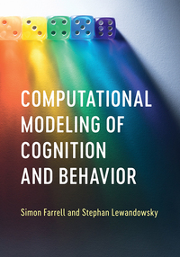 Cover image: Computational Modeling of Cognition and Behavior 9781107109995