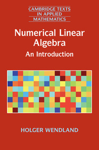 Cover image: Numerical Linear Algebra 9781107147133