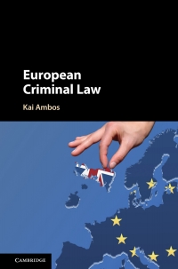 Cover image: European Criminal Law 9781107119697