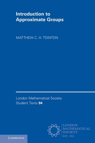 Cover image: Introduction to Approximate Groups 9781108470735