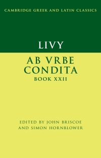Cover image: Livy: Ab urbe condita Book XXII 1st edition 9781108480147