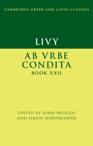 Imagen de portada: Livy: Ab urbe condita Book XXII 1st edition 9781108480147