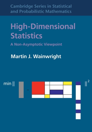 Cover image: High-Dimensional Statistics 9781108498029