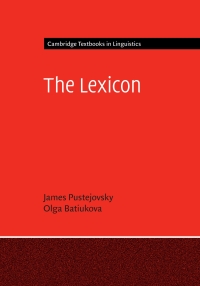 Cover image: The Lexicon 9780521839327