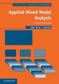 Cover image: Applied Mixed Model Analysis 2nd edition 9781108480574