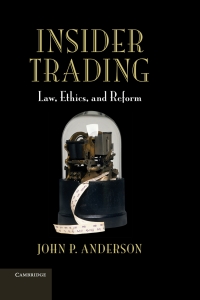 Imagen de portada: Insider Trading 9781107149199