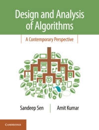 Cover image: Design and Analysis of Algorithms 9781108496827