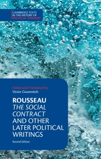 Imagen de portada: Rousseau: The Social Contract and Other Later Political Writings 2nd edition 9781107150812