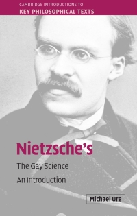 Cover image: Nietzsche's The Gay Science 9780521760904
