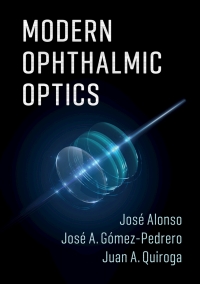 Cover image: Modern Ophthalmic Optics 9781107110748