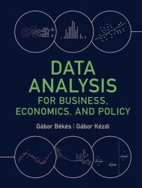 Cover image: Data Analysis for Business, Economics, and Policy 1st edition 9781108483018